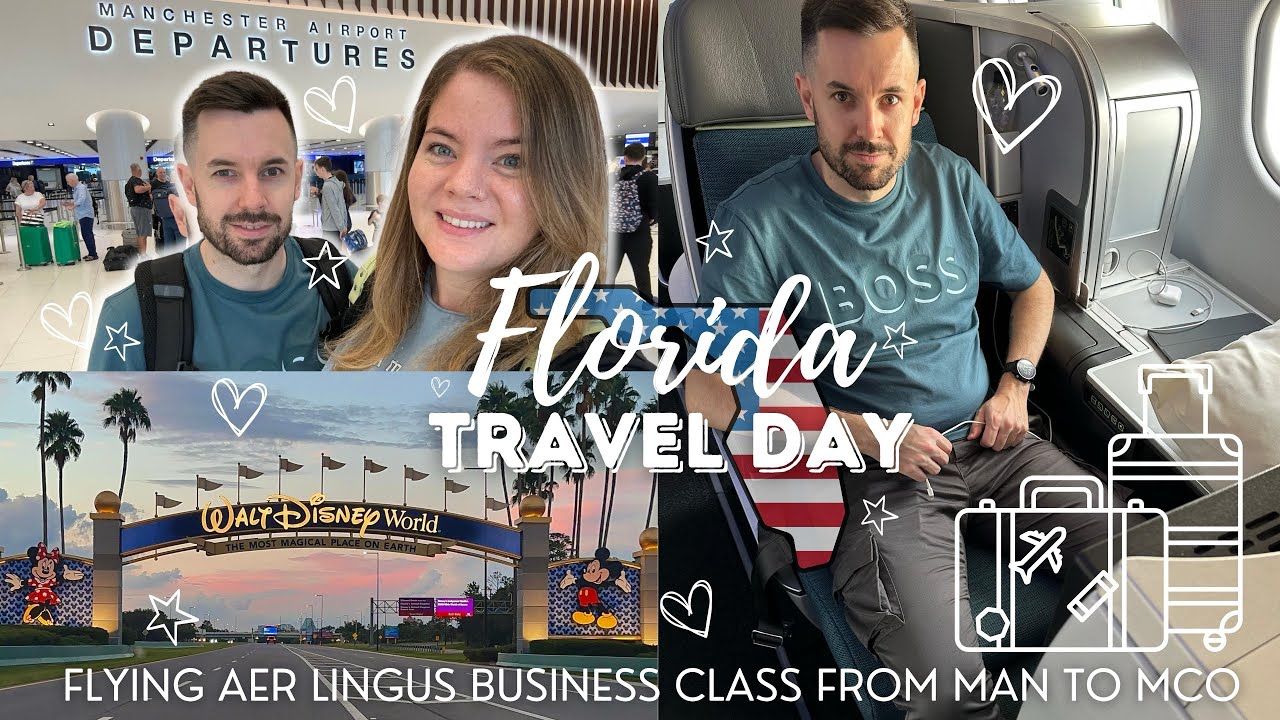 FLORIDA TRAVEL DAY | First Time flying Business Class! | September 2023 |
