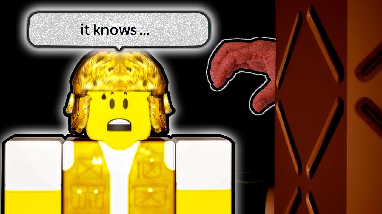 I Used This Pit in a Roblox Game… Then an NPC Found Me
