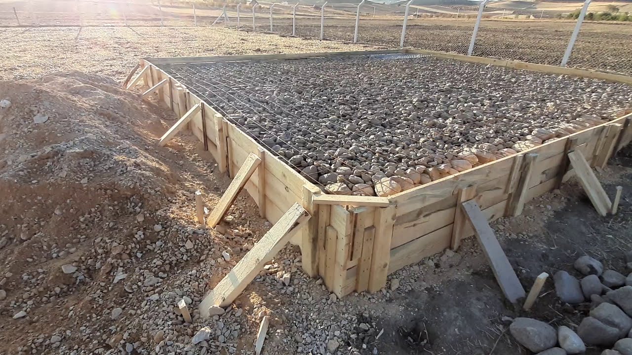 Subasman Beton için Kalıp Hazırlama, Kot Alma / Konteynır ve Prefabrik Ev için Beton Kalıbı