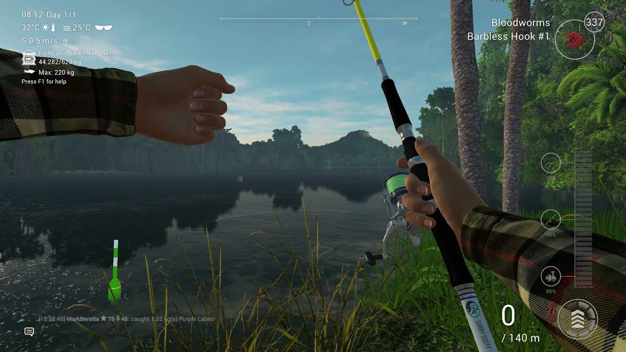 FishingPlanet   Congo River   Unique Purple Labeo