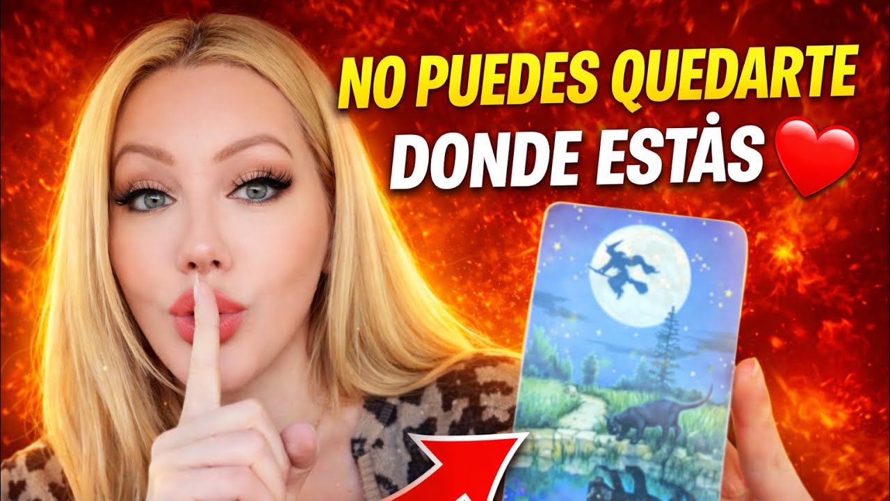 CUIDADO! NO DEBES QUEDARTE DONDE ESTAS AHORA MISMO 🕯️🫢/LECTURA DE TAROT PARA TI❤️