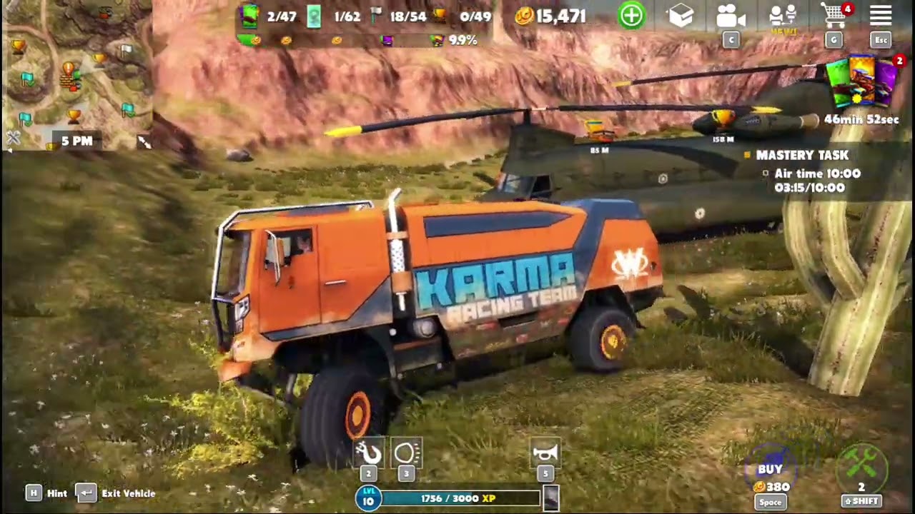 I complete iron factory in off the road