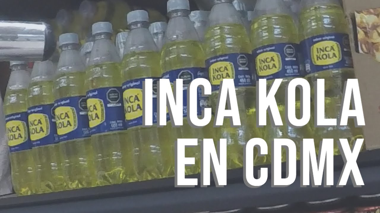 ¡Encontré Inca Kola en un mercado de Ciudad de México!