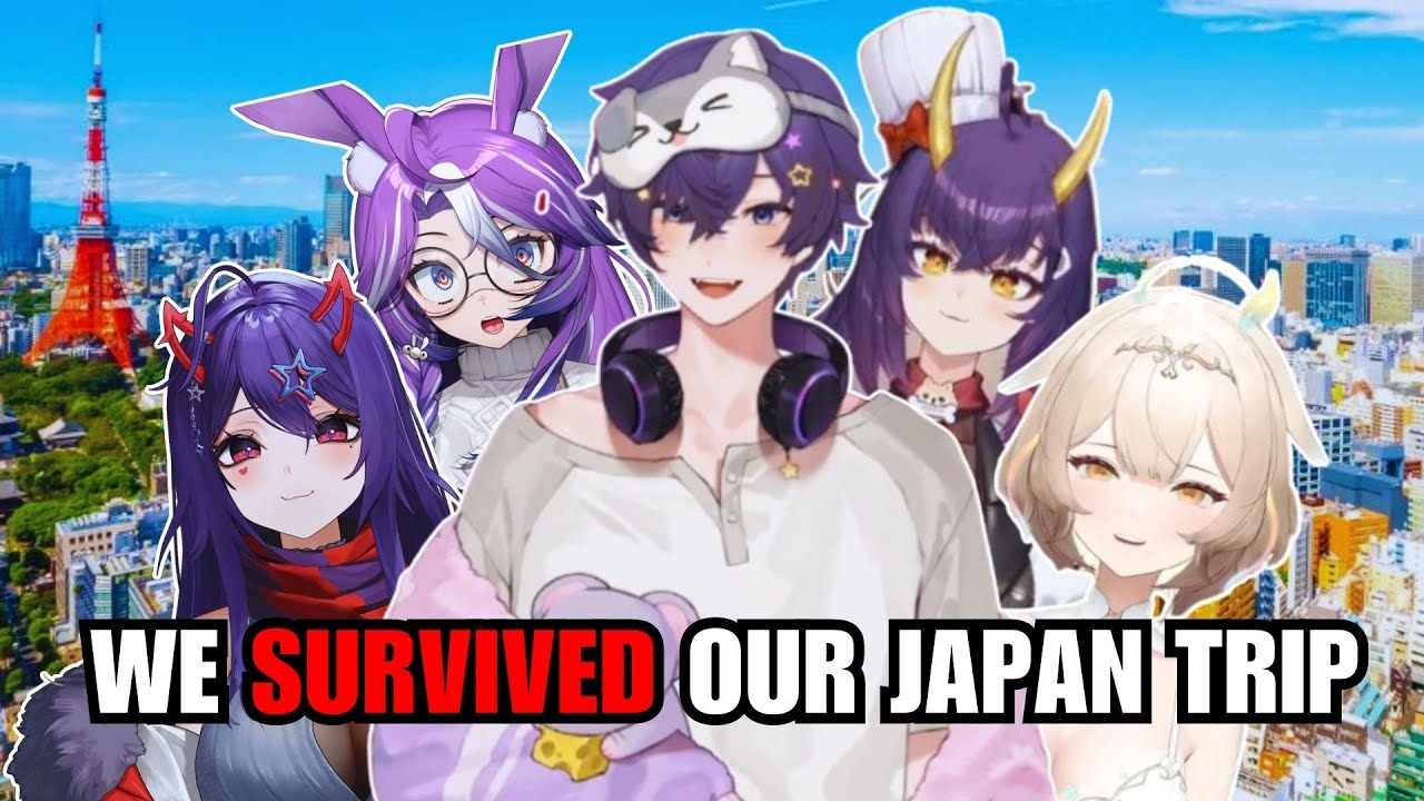 Shoto, Numi, Michi, Yuzu and Giri Survived Their Japan Trip