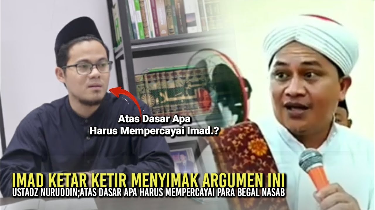 IMADUDDIN DAN MUKIMAD KETAR KETIR MENDENGARKAN ARGUMEN INI ||BEGINI TANGGAPAN CERDAS USTADZ NURUDDIN