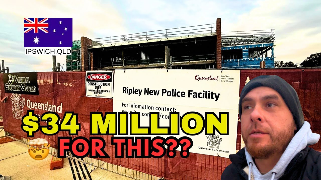 They’re Building a MEGA $34M Police Station/Prison? 🤯 QLD Crime Crackdown 🚨 (Ipswich, Australia 4K)