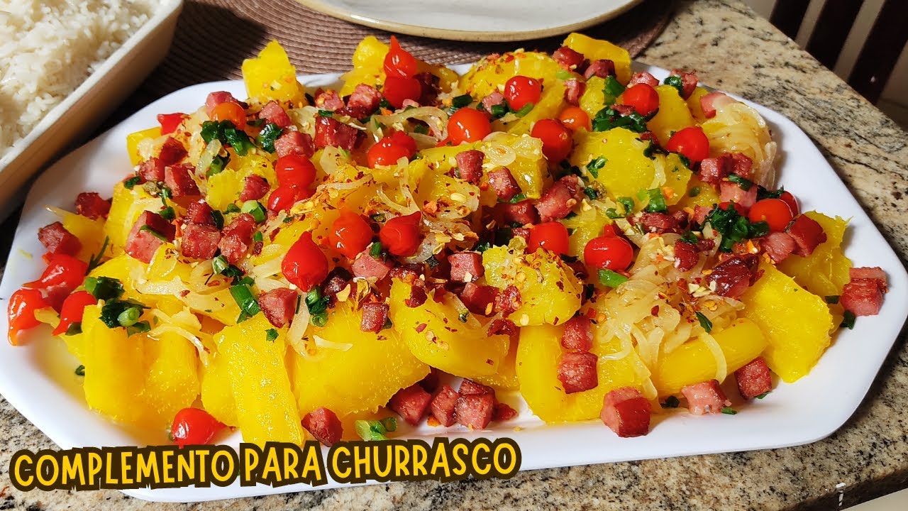 Mandioca para churrasco