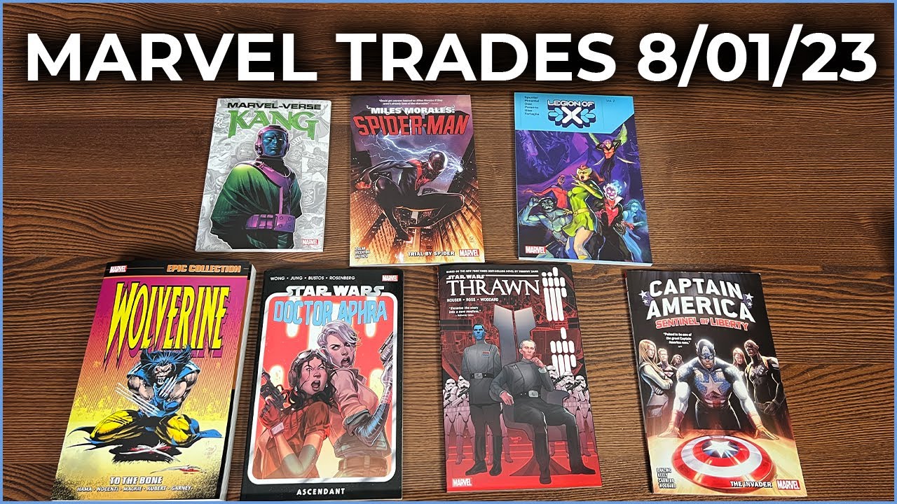 New Marvel Books 08/01/23 Overview| STAR WARS: THRAWN | WOLVERINE EPIC COLLECTION: TO THE BONE