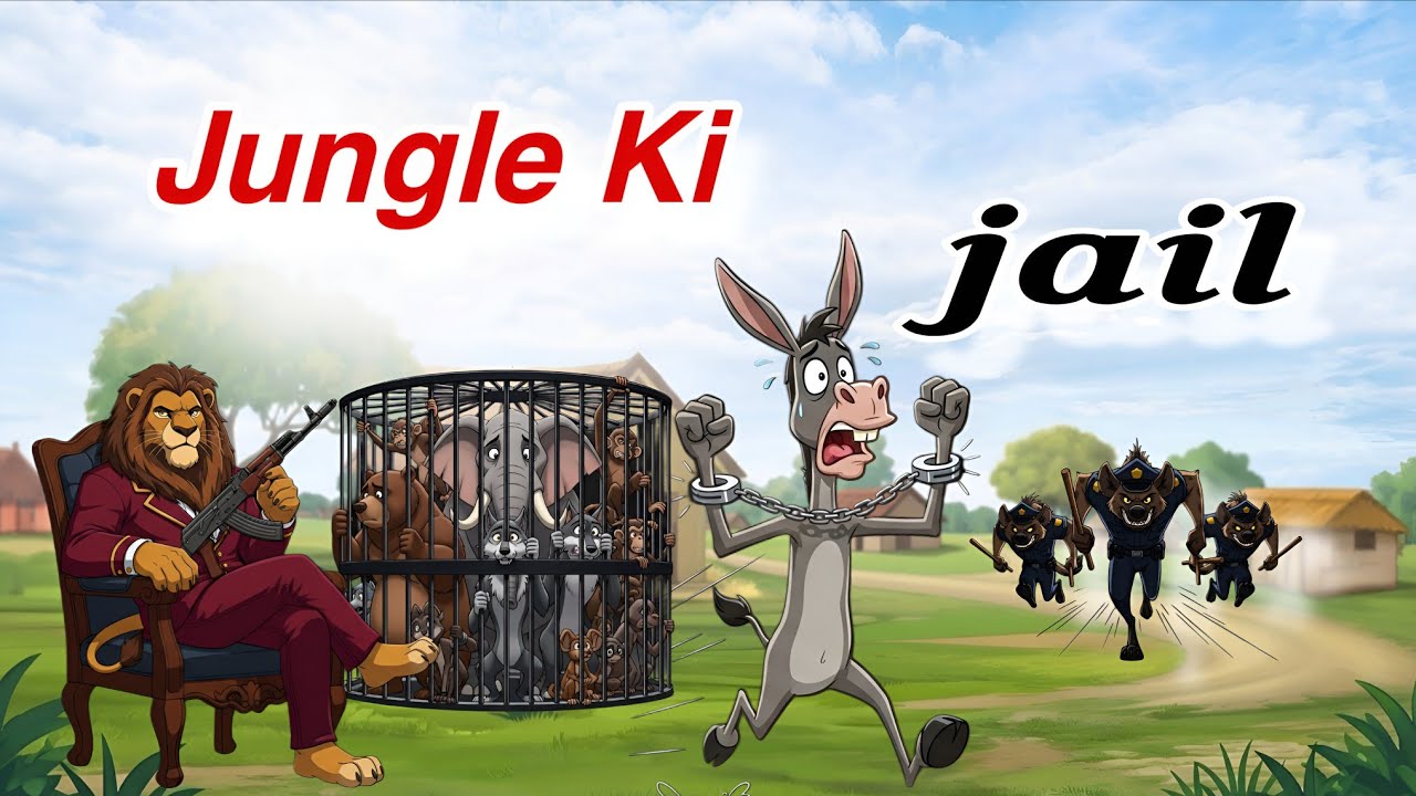 Jungle Ki Jail 😱 | Sher Ka Zulm Aur Gaddhe Ki Himmat | Emotional Jungle Story