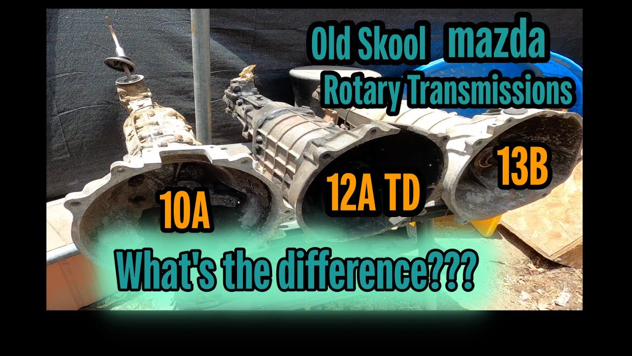 Mazda Rotary Engine Transmission R100, Rx2, Rx4
