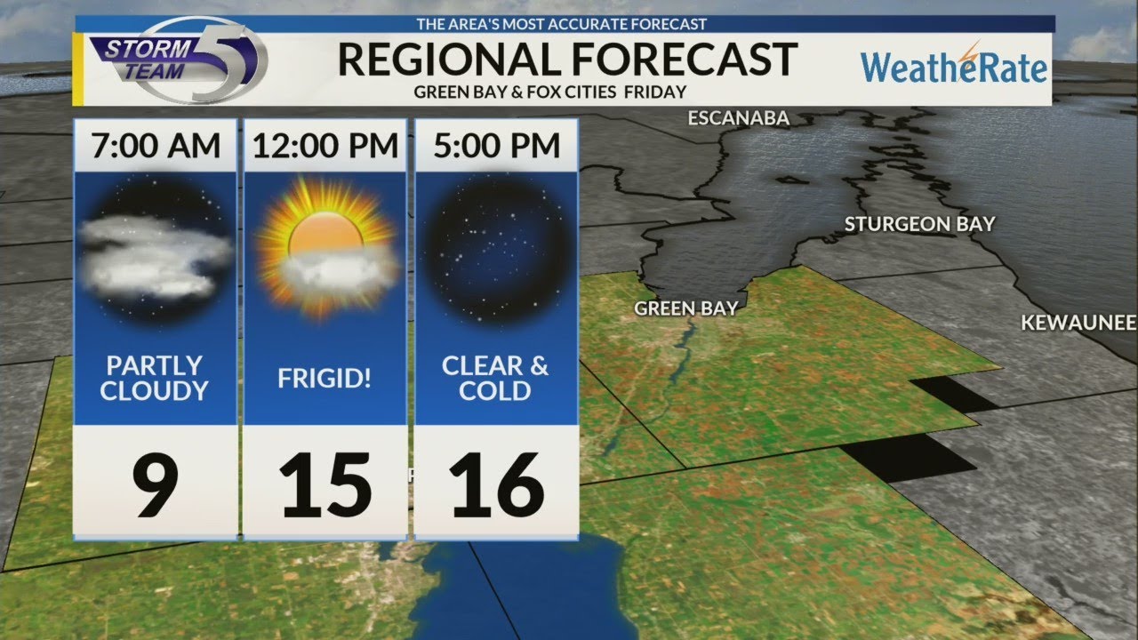Regional Forecast: Green Bay/Valley 12/6/2018