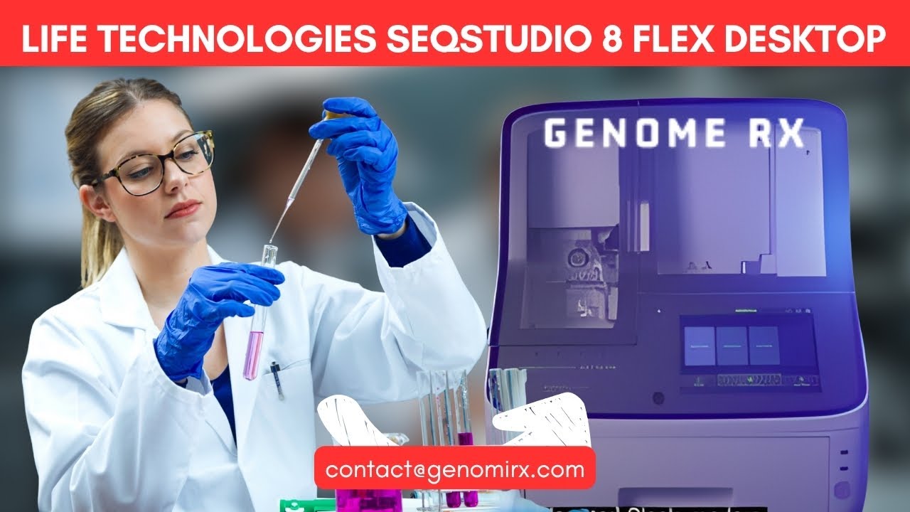 Life Technologies SeqStudio 8 Flex Desktop Genetic Analyzer A53628 | Available at GenomiRX