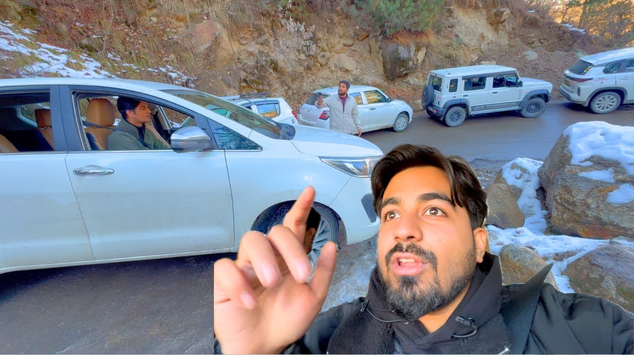 TOSH me laga bhayankar jam !! Sari gadiyan fas gayi .