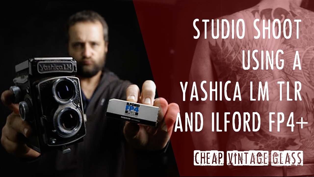 Using a Yashica LM TLR to shoot Studio portraits with Ilford FP4+!  | Cheap Vintage Glass