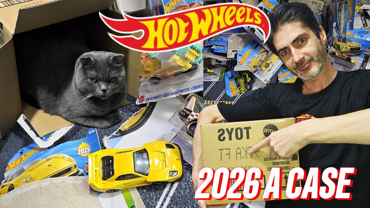 HOT WHEELS 2026 A CASE GELDİ | YAMUK FERRARI 