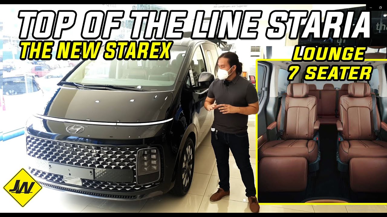 2021 Hyundai Staria Lounge Inspiration Walk-Around -The TOP OF THE LINE STARIA