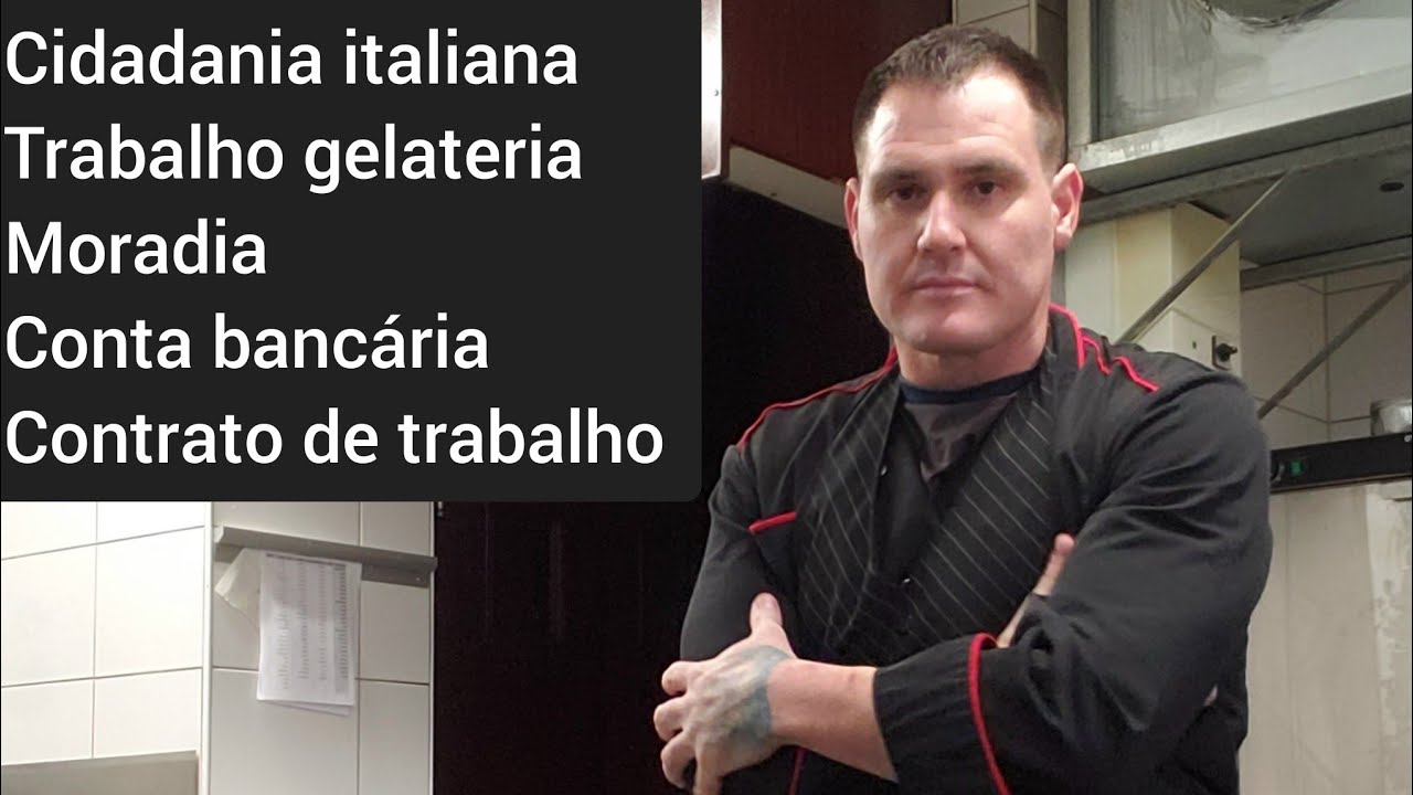 Trabalho em Gelateria na Alemanha com cidadania italiana.