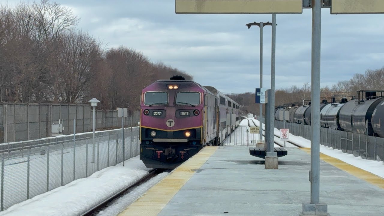 MBTA Commuter Rail From South station to Braintree