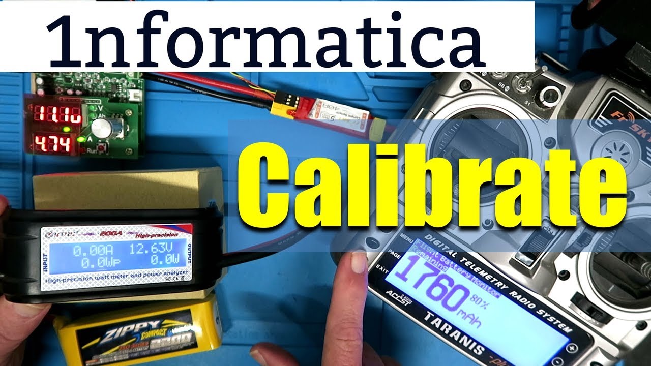 FrSky40A Smart Port Current Sensor Taranis Calibration