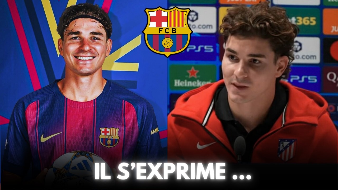 🤯​ JULIAN ALVAREZ AU FC BARCELONE LA SAISON PROCHAINE ?!! IL S'EXPRIME EN DIRECT ...