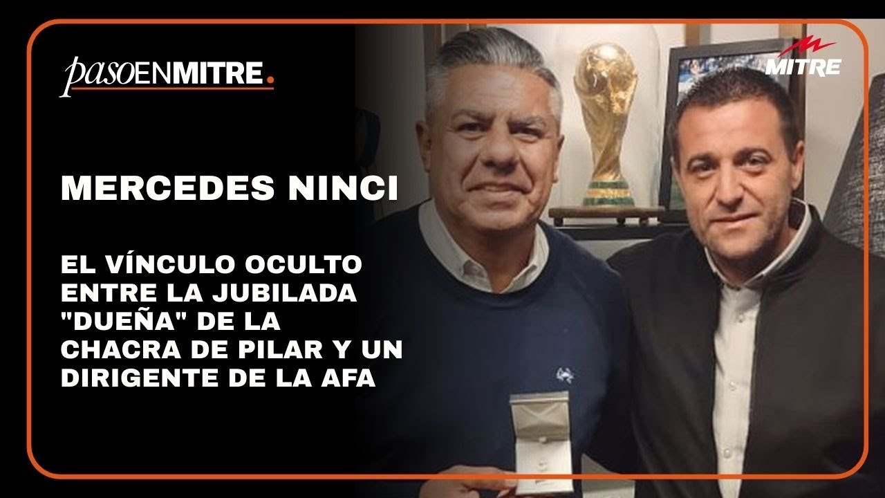 Mercedes Ninci descubri&oacute; el v&iacute;nculo entre la 