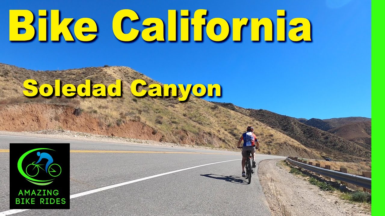 30 Minute Virtual Bike Ride | Soledad Canyon California | Cycling Workout | Armchair Traveler