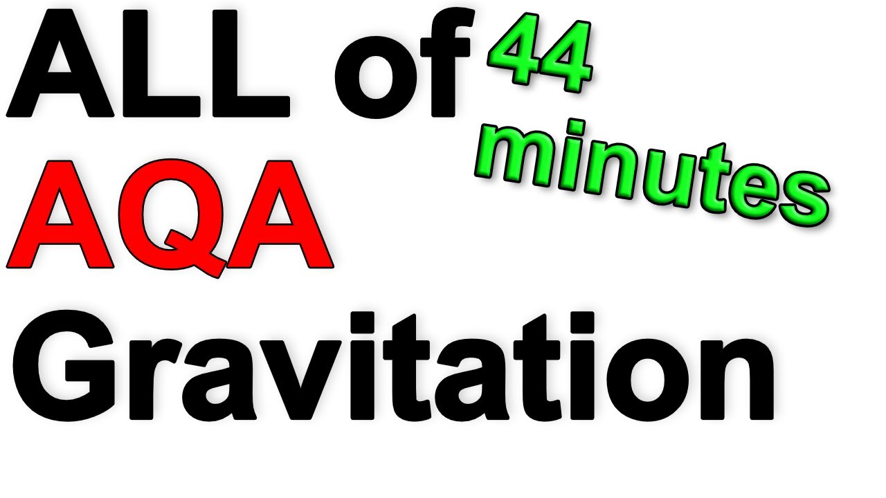 ВСЕ из AQA Gravitation за 44 минуты