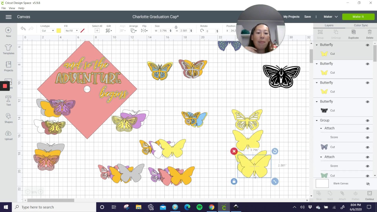 DIY Graduation Cap Design for Cricut Design Space