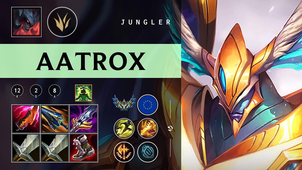 Aatrox Jungle vs Darius - EUW Challenger Patch 26.04