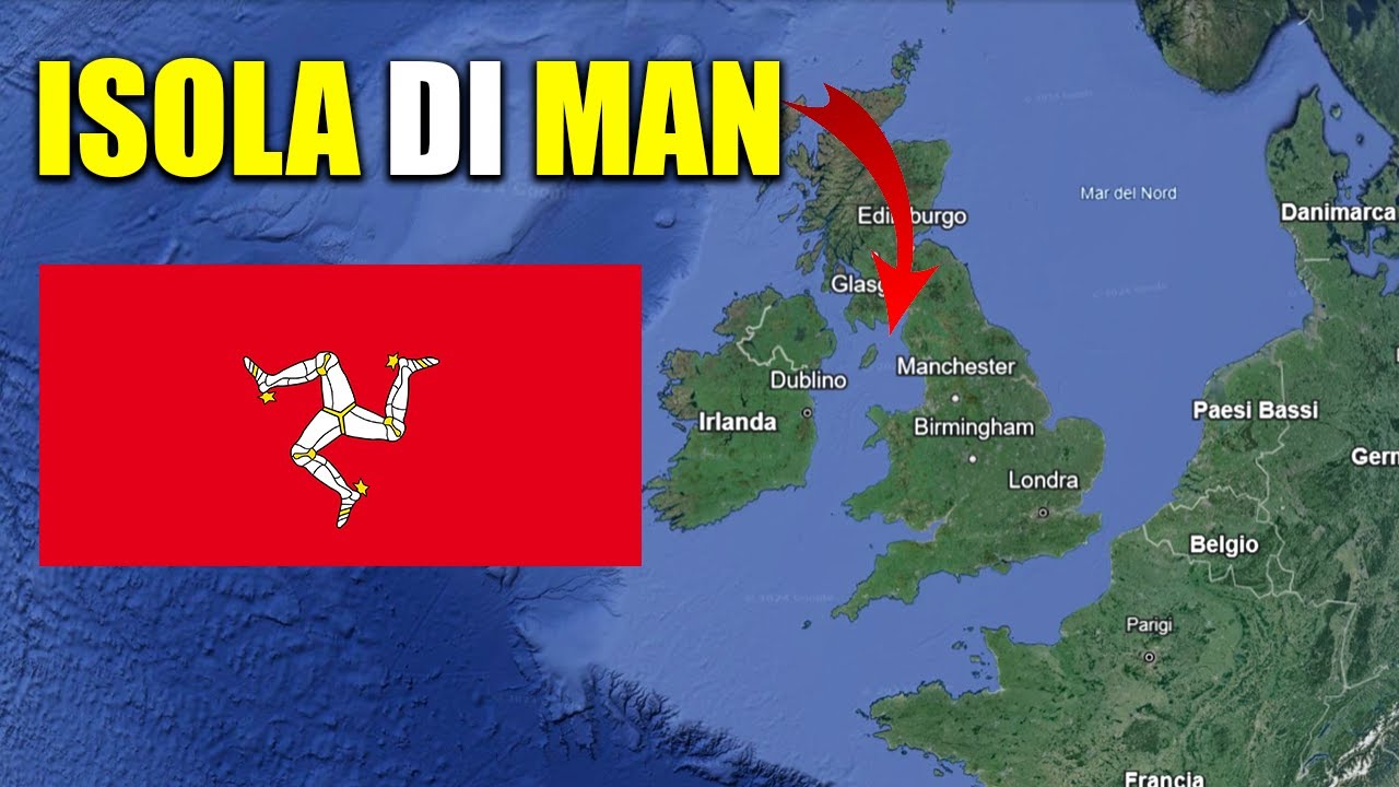 ISOLA DI MAN🇮🇲: il posto più strano d'Europa