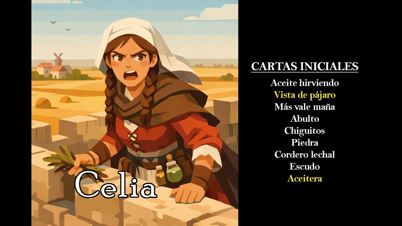 ¡Cartas de personaje y tercer jugador!