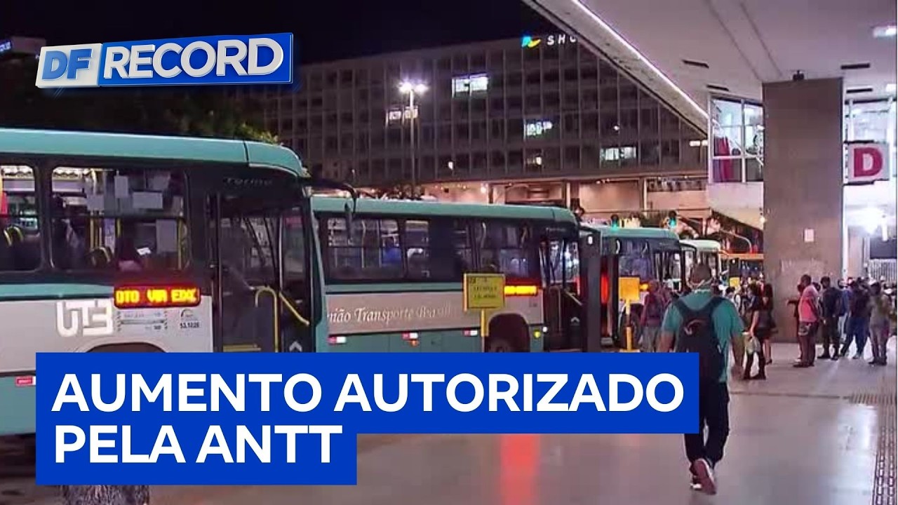 Reajuste de 2,54% nas passagens do Entorno do DF começa a valer no domingo | DF Record