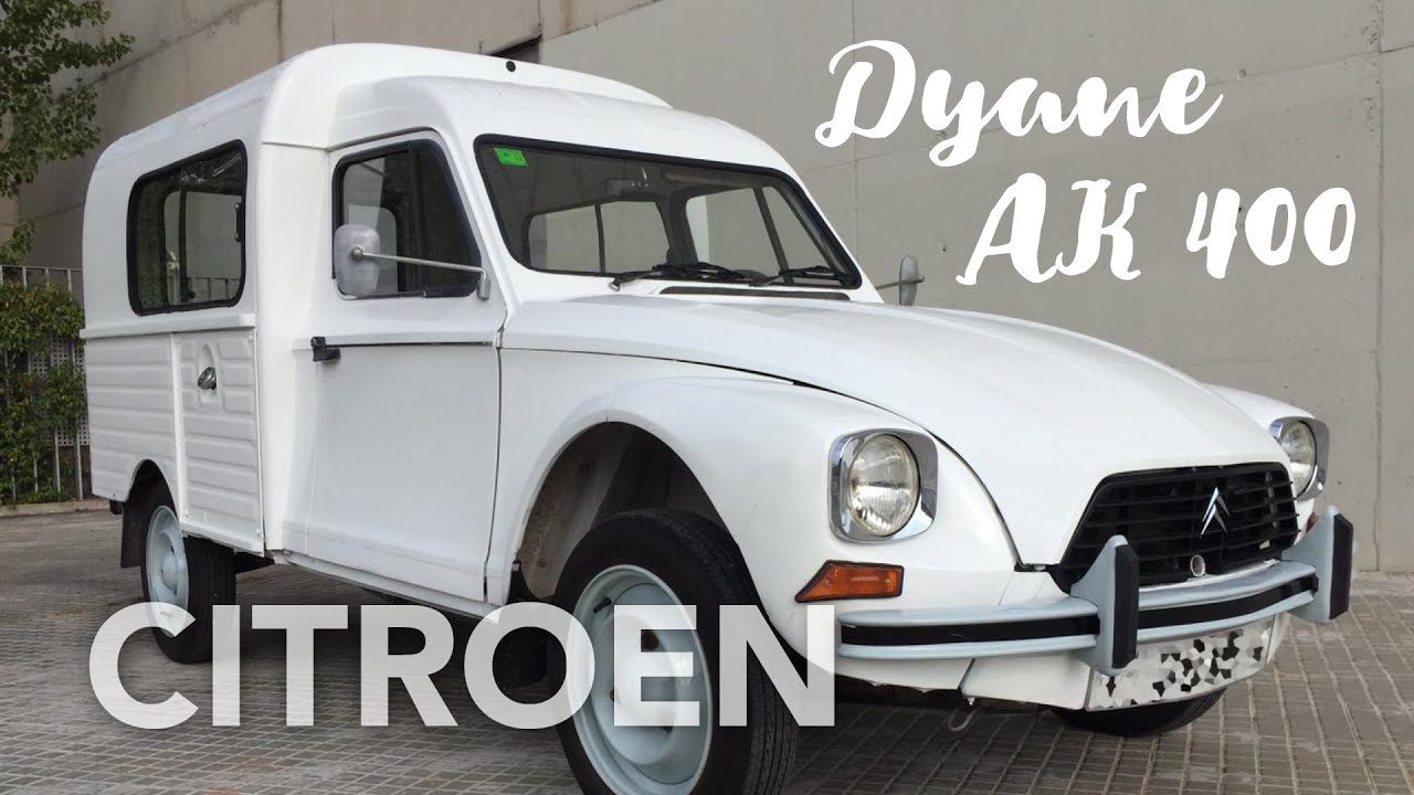 Citroen Acadiane Dyane AK 400 (1981) Kasten Fourgonette Furgoneta Lieferwagen Oldtimer Youngtimer