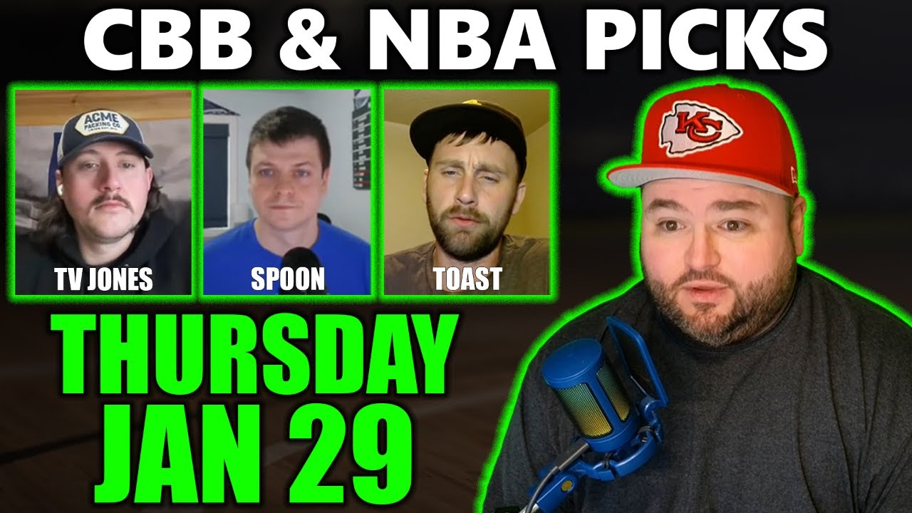 College Basketball & NBA Picks with Kyle Kirms | Thursday January 29th