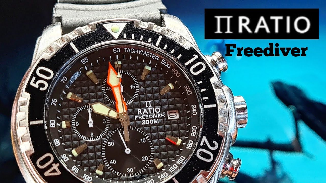 Ratio freediver chrono 48HA90 Full review