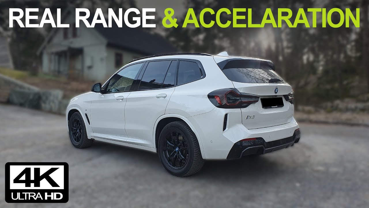 BMW IX3 — Тест: запас хода, расход топлива, шум и ускорение