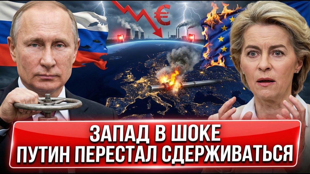 Европа В Панике: Путин Уходит С Газового Рынка — Кто Теперь Спасёт ЕС От Энергетического Коллапса?
