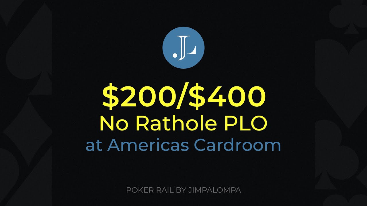 $200/$400 Pot Limit Omaha | 7 Day No Rathole | Grazvydas | bigguy1322