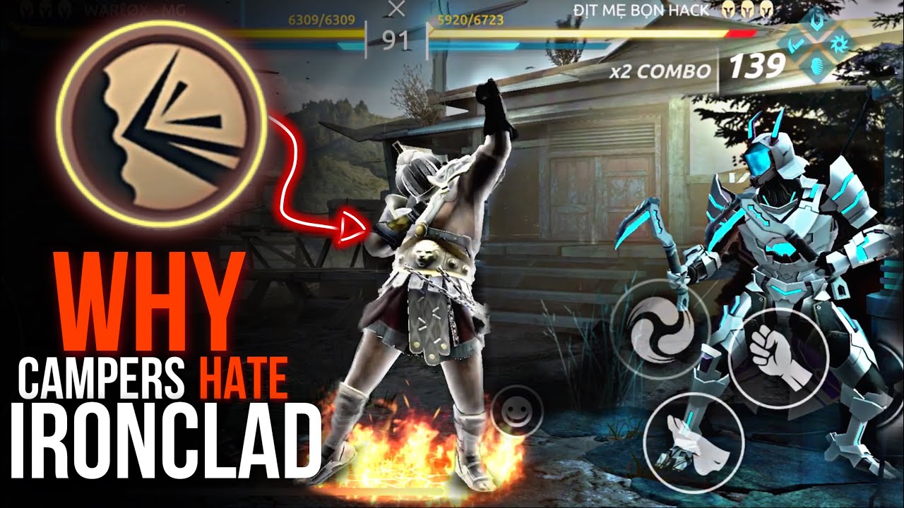 Why Campers Hate Ironclad 😂👌 | Shadow Fight 4