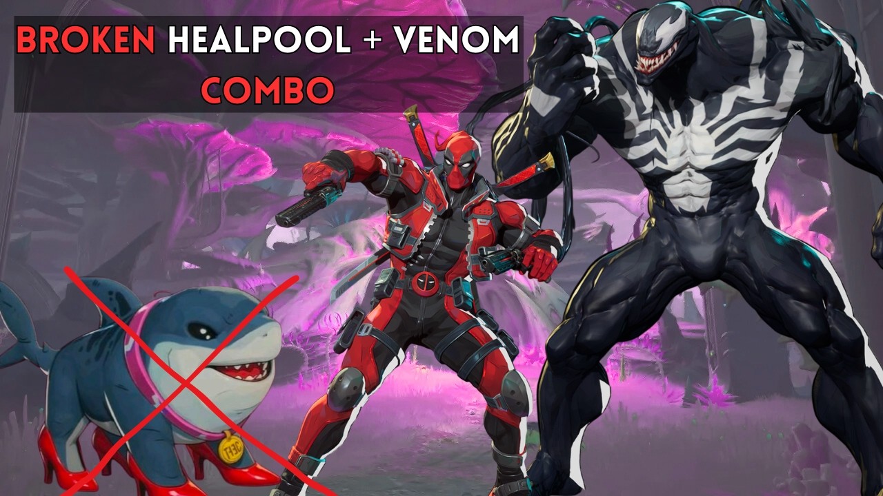 Deadpool BOUNCING ON Venom Wins Games. NEW COMBO IN TOP 500 | Marvel Rivals Season 6.5