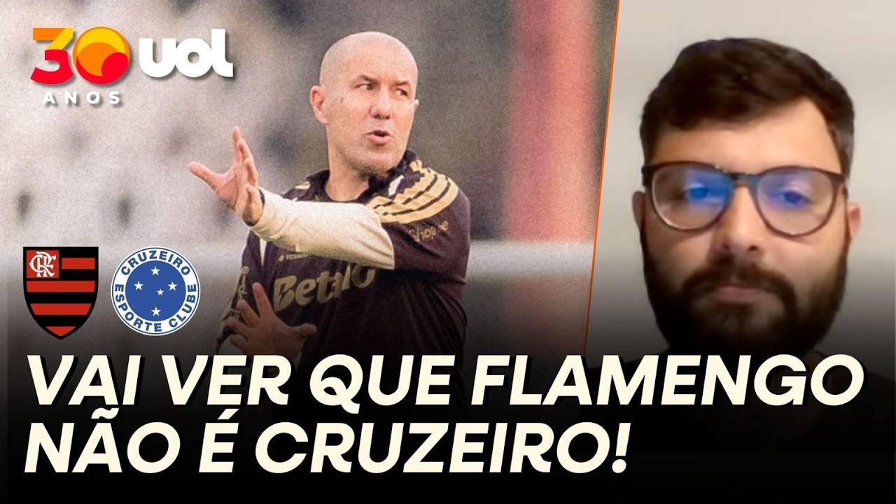 NO FLAMENGO LEONARDO JARDIM NÃO VAI PODER JOGAR COMO NO CRUZEIRO! DANILO LAVIERI AVISA!