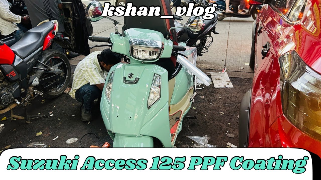 Suzuki access ppf coating | ppf coating | suzuki access | kshan_vlog