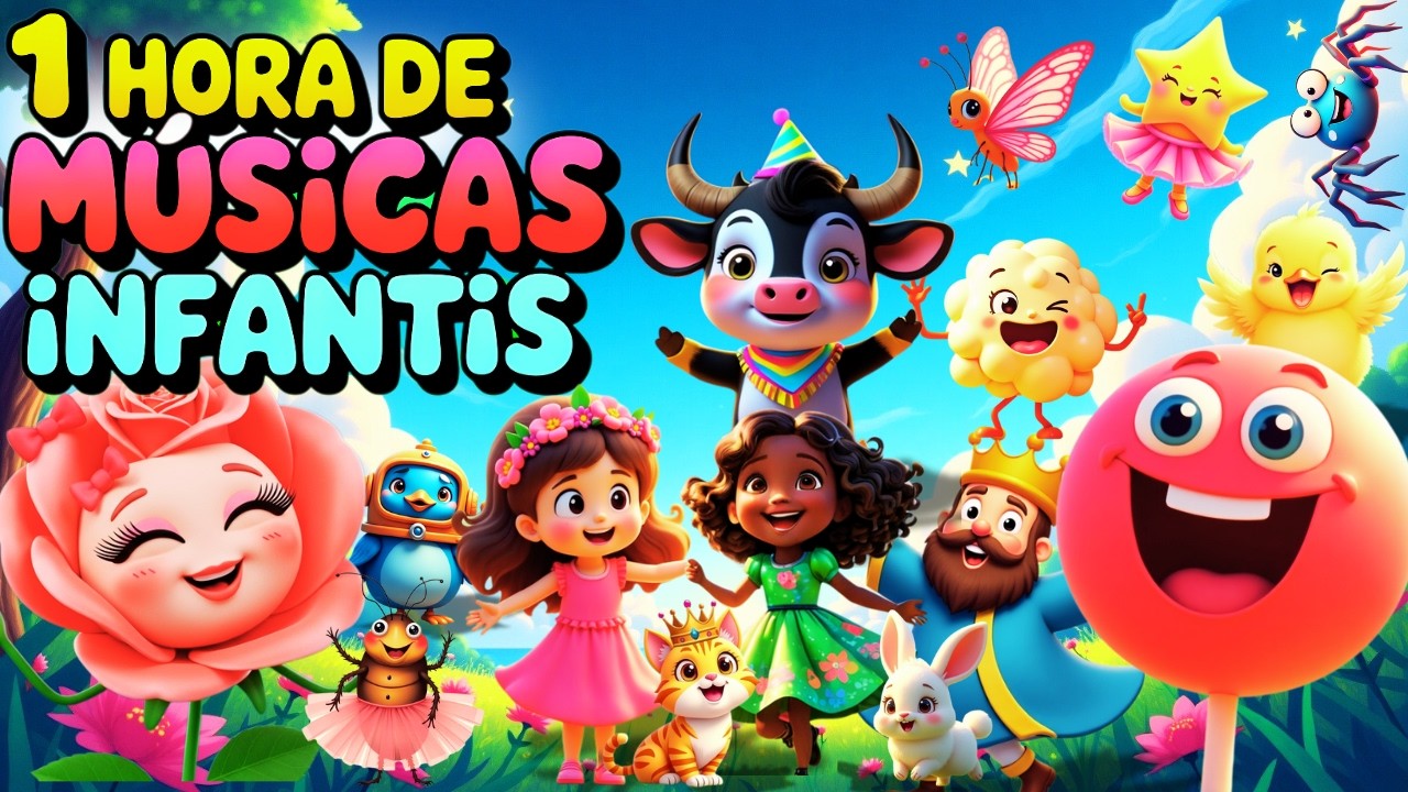 '1 HORA DE MÚSICAS INFANTIS' VERSÃO 2025 