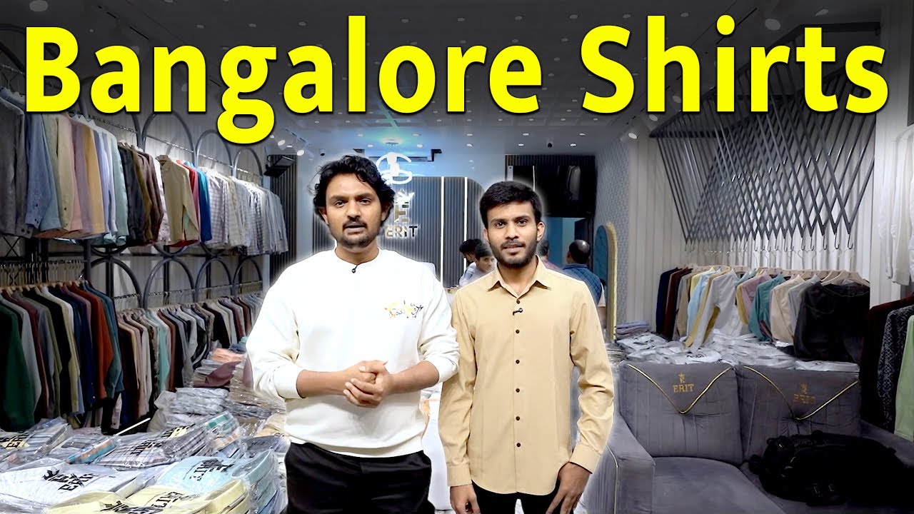 Shirts Manufacturer in Bangalore / Erit Clothing Bengaluru 