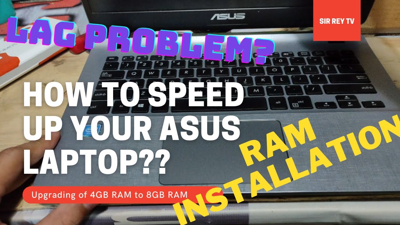 ASUS RAM UPGRADE/ ASUS RAM INTALLATION / ASUS X407MA BV200T / 4GB DDR4 TO 8GB DDR4 (2400 MHz SODIMM)