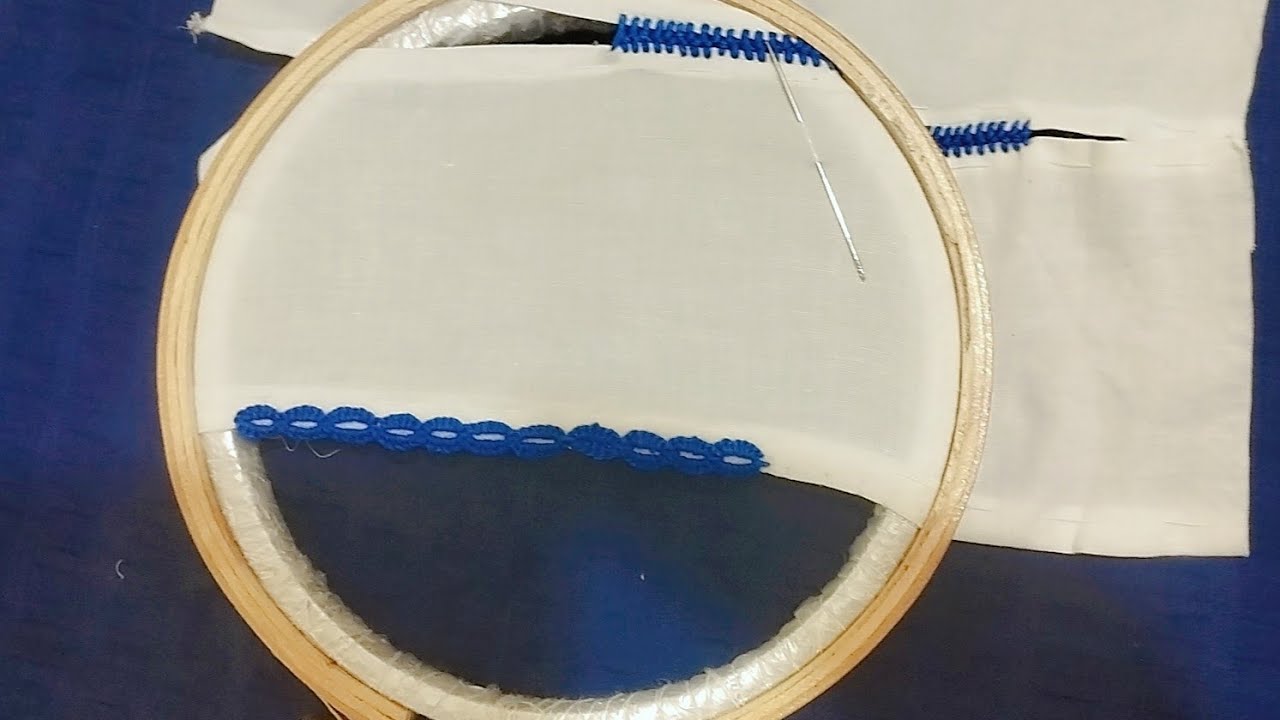 WOW! Beautiful & Easy Needle Lace Embroidery ذوق او شوق کے شاندار اور آسان سوئی لیس کڑھائی #lace
