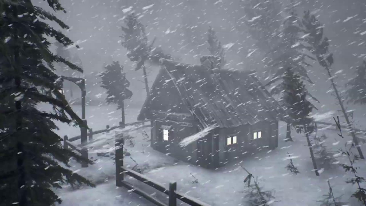 FERAL MAINE WINTER with TERRIFYING COLD and snow storm for sleeping & Cold Night Pressure 2026