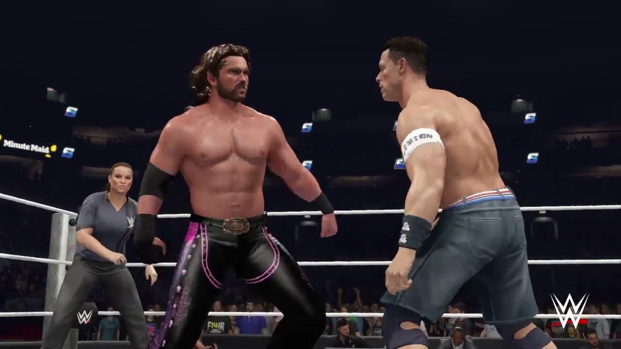 Hangman Page vs John Cena SMACKDOWN Universe Mode