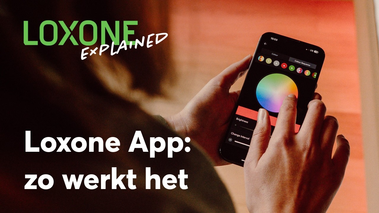 Zo werkt de Loxone App | Loxone Explained | 4K