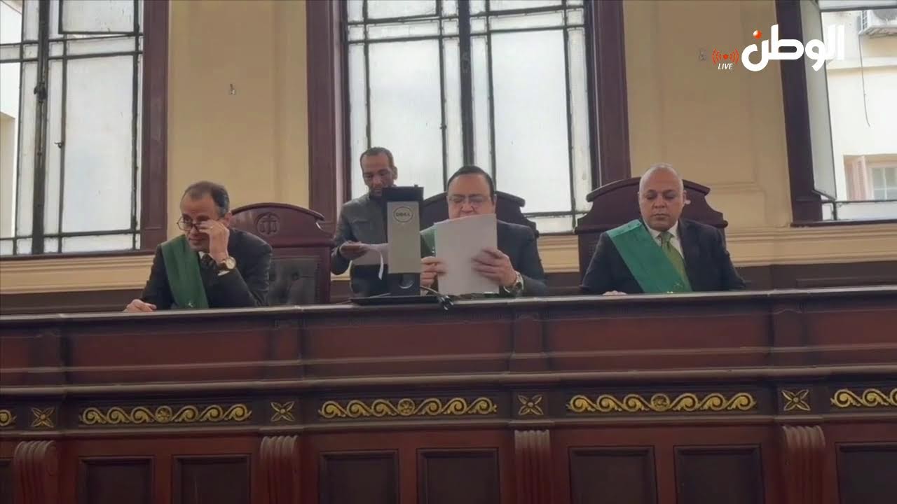 لحظة لحكم بالإعدام على المتهم بالتعدي على طلاب مدرسة دولية بالإسكندرية